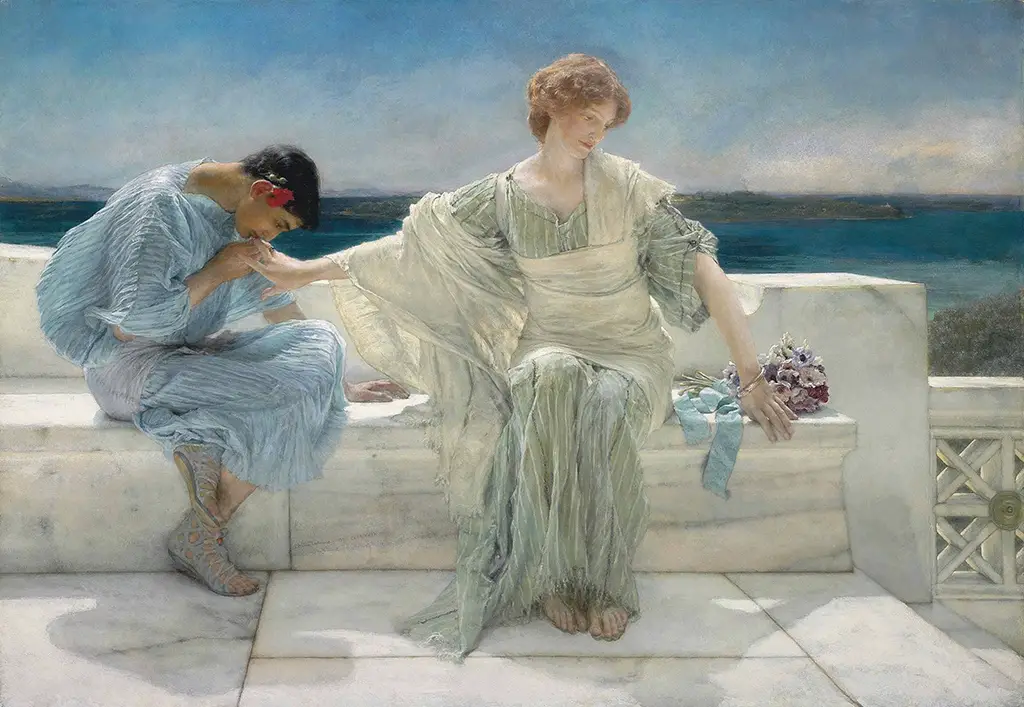 Ask Me No More in Detail Lawrence Alma Tadema